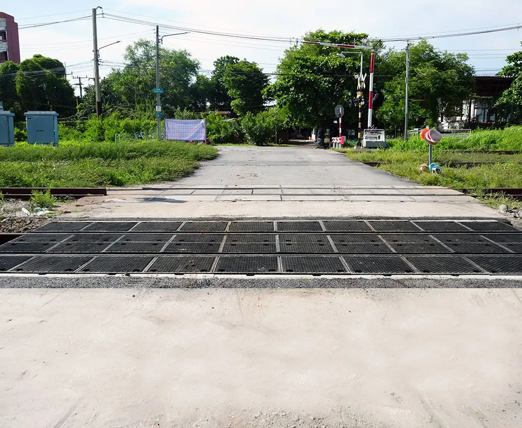 Rubber Level Crossing Panel